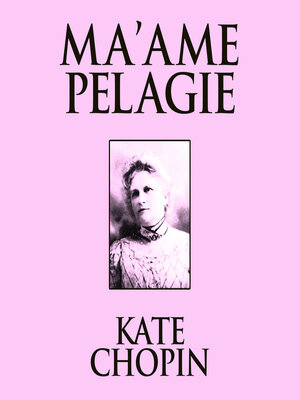 Ma'ame Pelagie - Audiobook